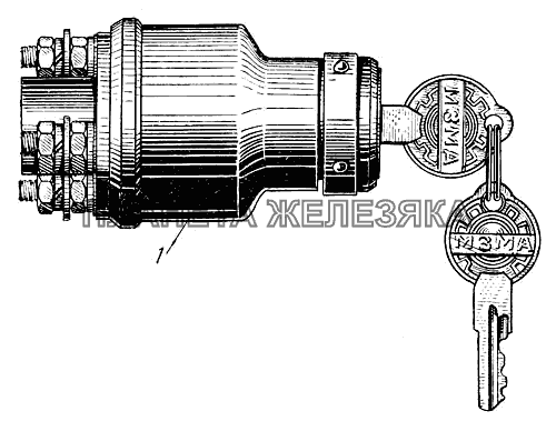 Замок зажигания Москвич-407