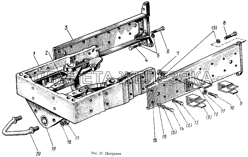 Полурама МТЗ-100