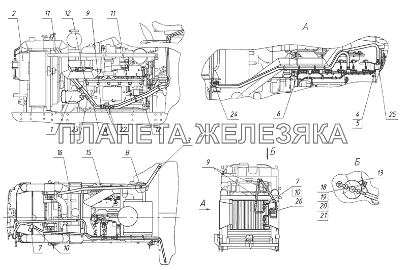 Установка кондиционера МТЗ-1523.4