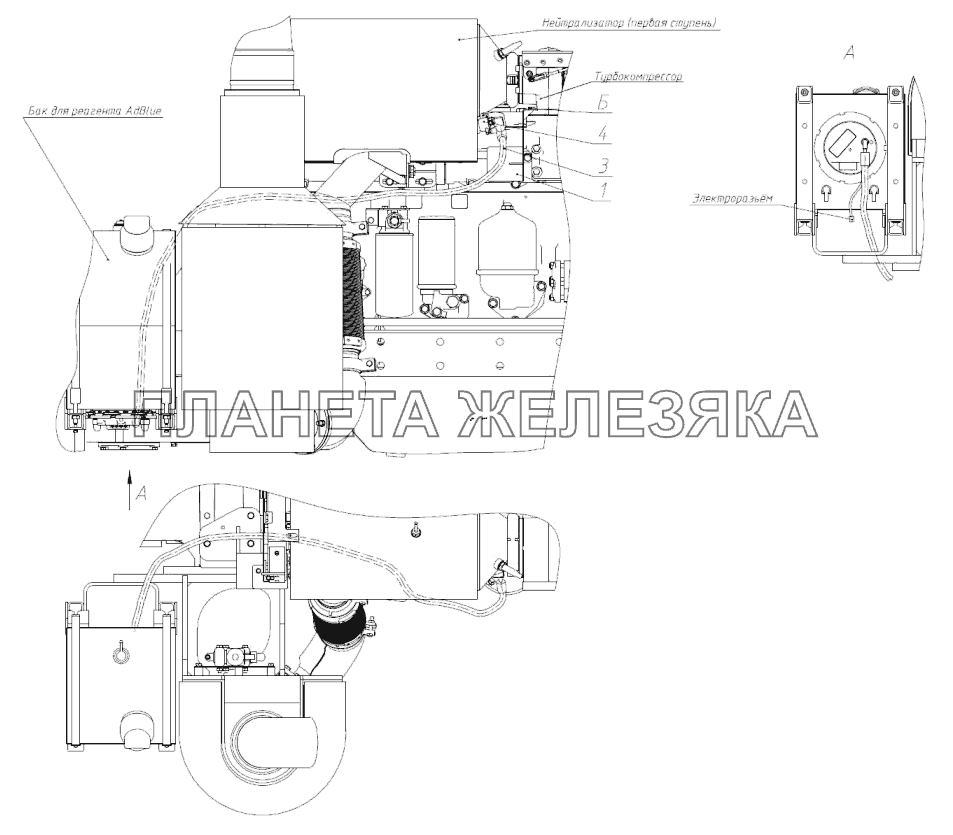 Система подачи МТЗ-1523.6