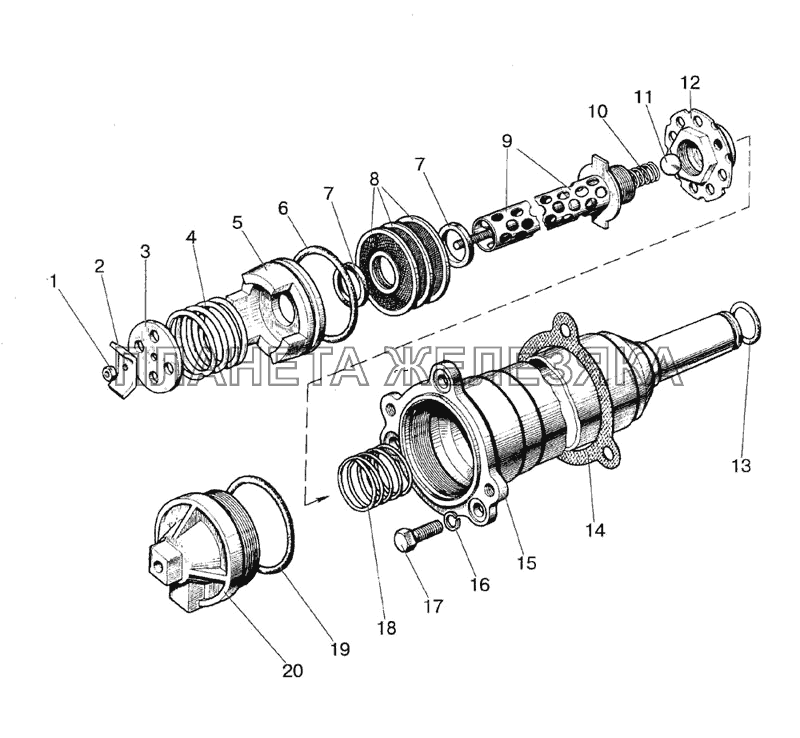 Фильтр МТЗ-1523