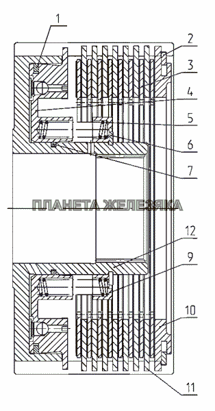 Фрикцион МТЗ-2522