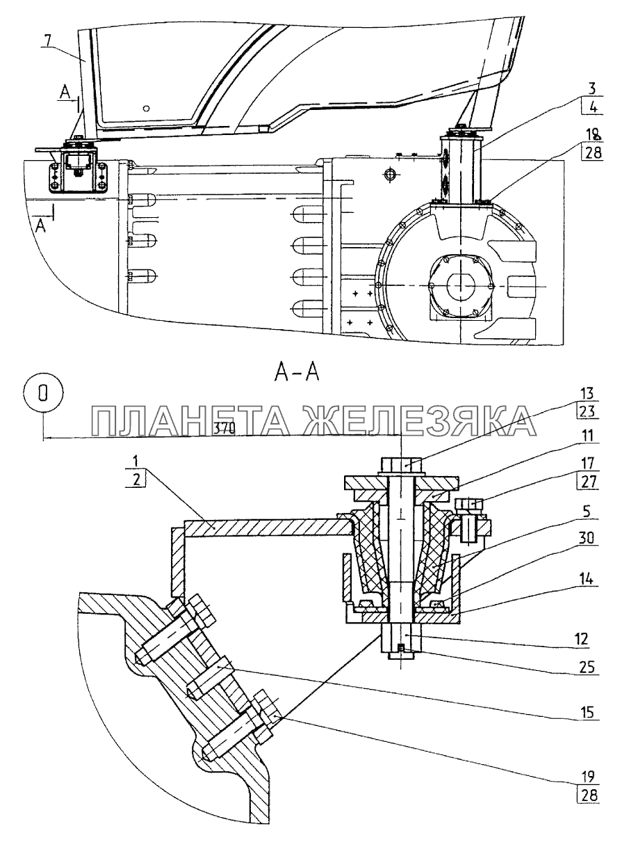 Установка кабины Беларус-3022ДЦ.1