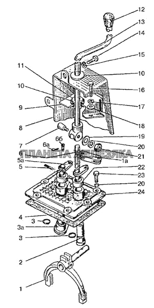 Коробка передач мтз 80 схема переключения фото