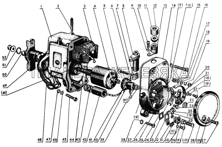 Магнето МТЗ-80