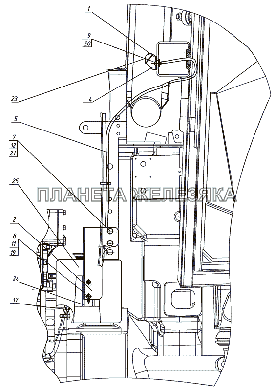 Стеклоомыватели МТЗ-920.4/952.4