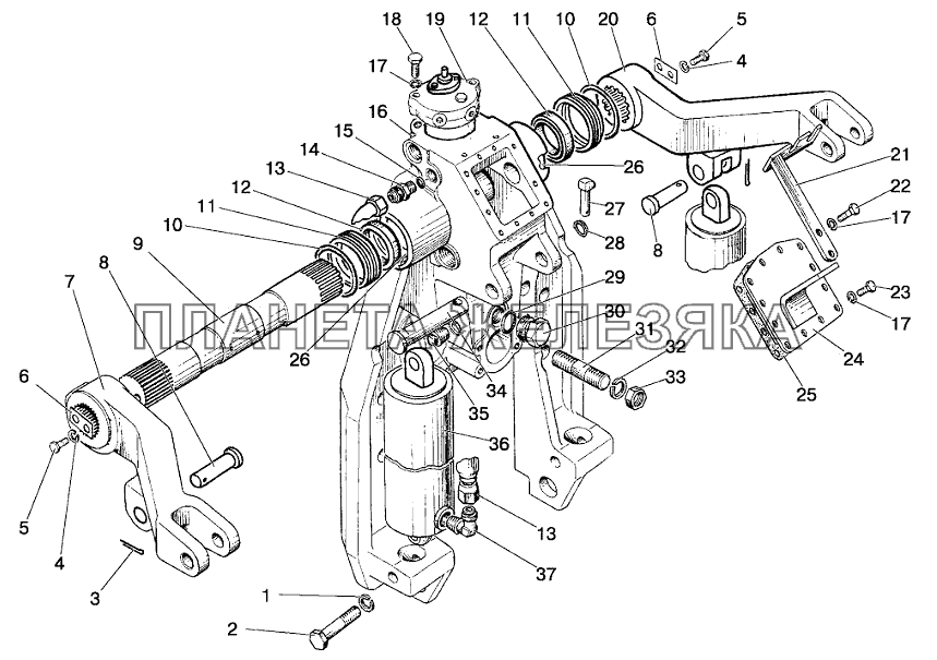 Гидроподъемник Беларус-922.5