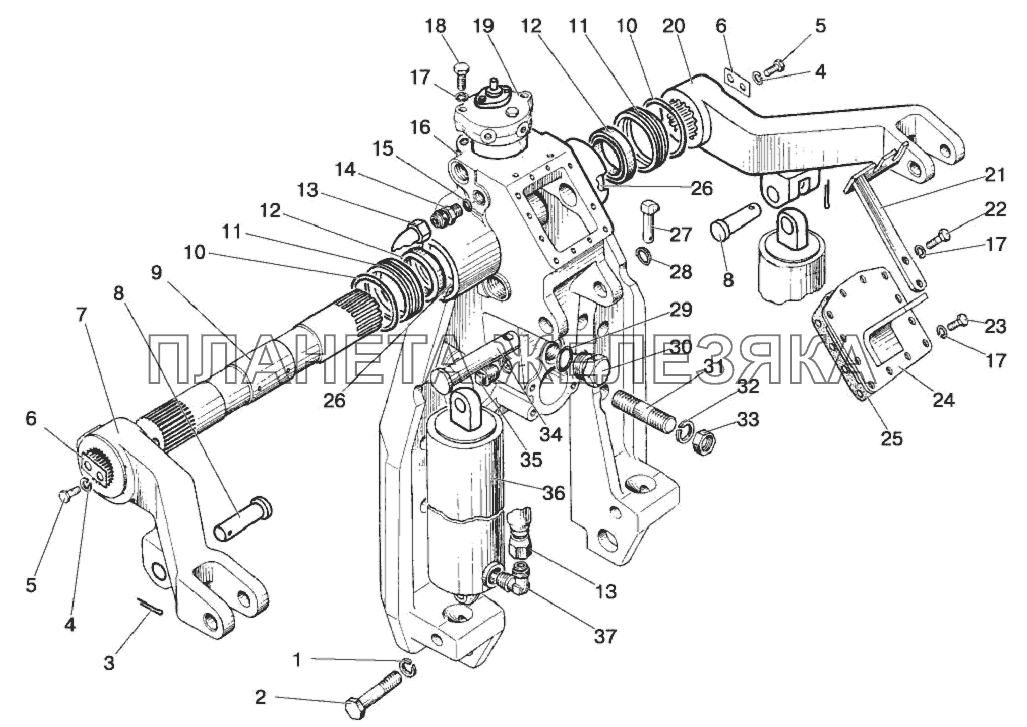 Гидроподъемник Беларус-923.4