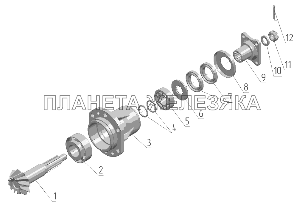 Шестерня Беларус-923.4