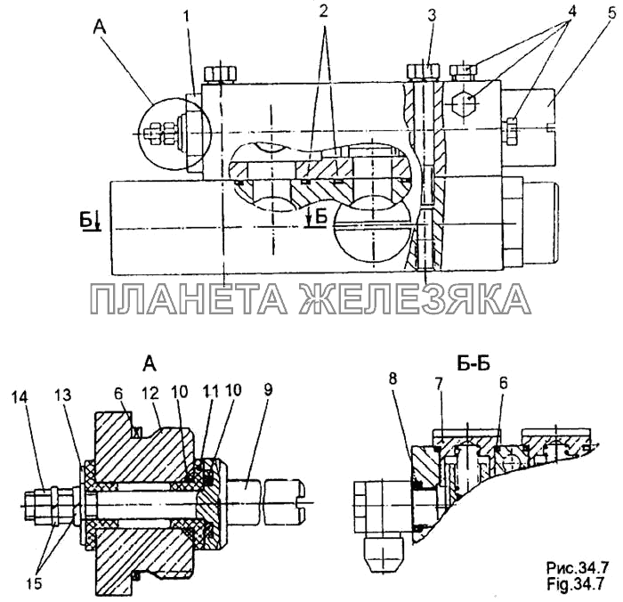 Блок клапанов 6923-3420010-10 МЗКТ-65158