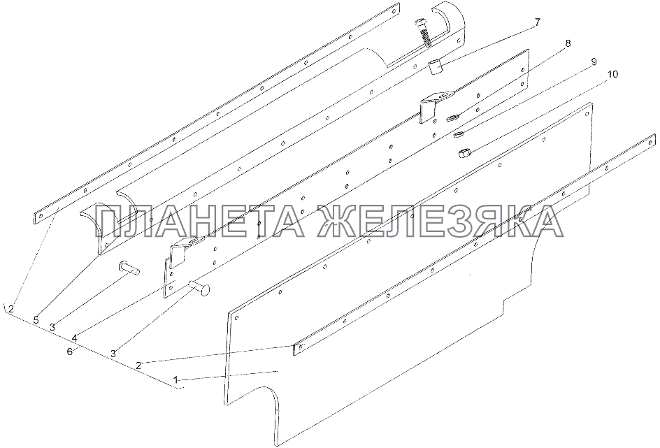 Установка уплотнителей МЗКТ-7401