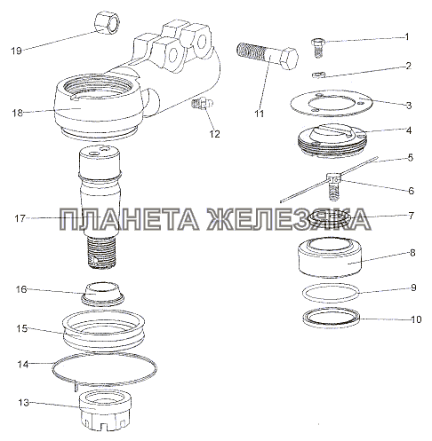 Наконечники 69237-3414090-11,69237-3414091-11 МЗКТ-7402