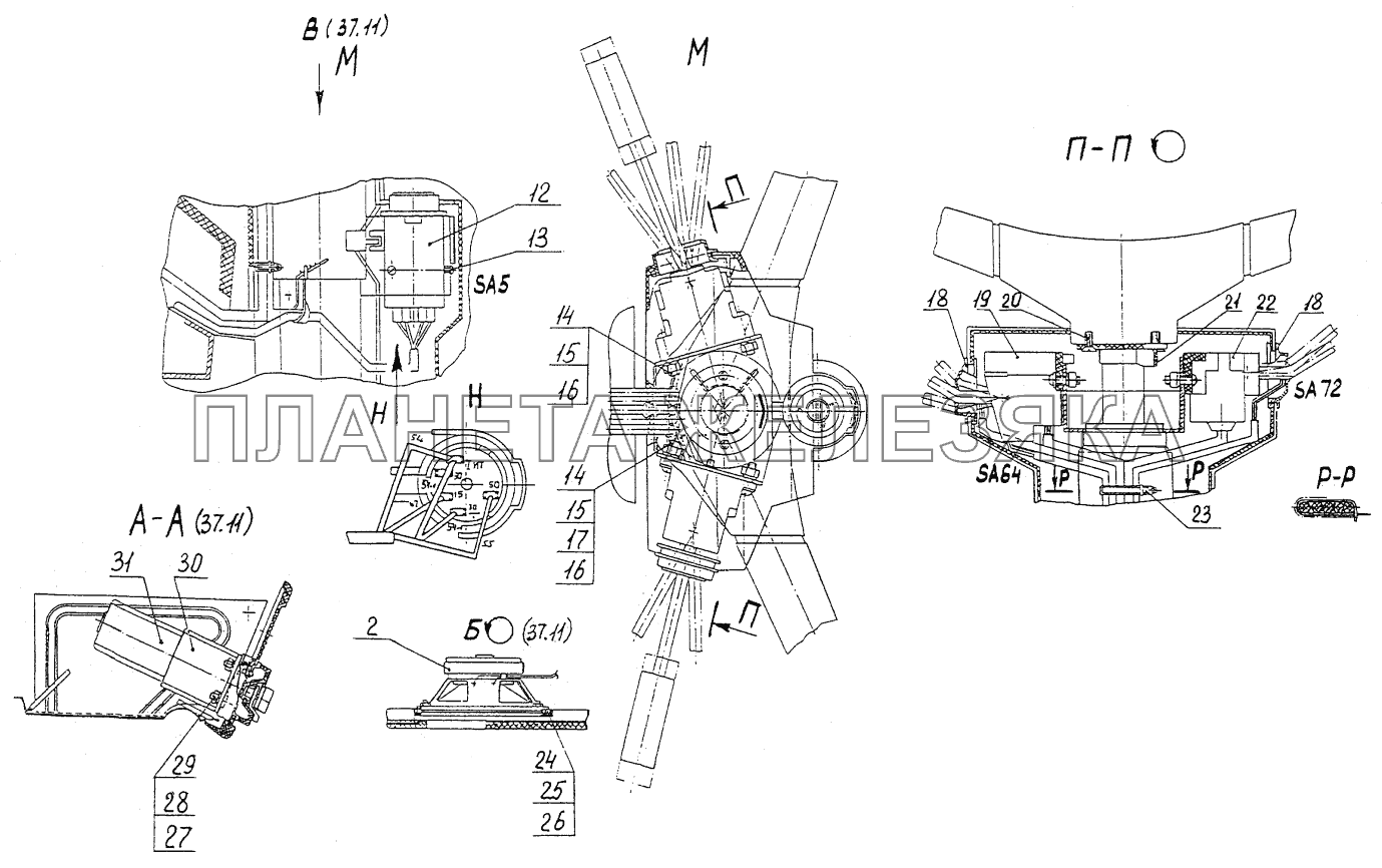 Установка радиооборудования МЗКТ-74131