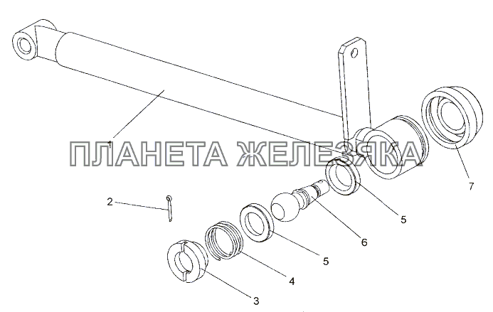 Тяга 652511-1703438 МЗКТ-74171