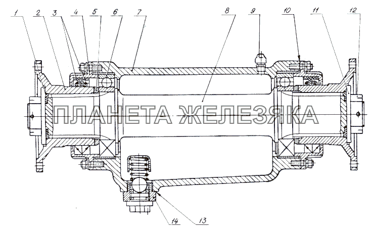 Опора промежуточная МЗКТ-751652