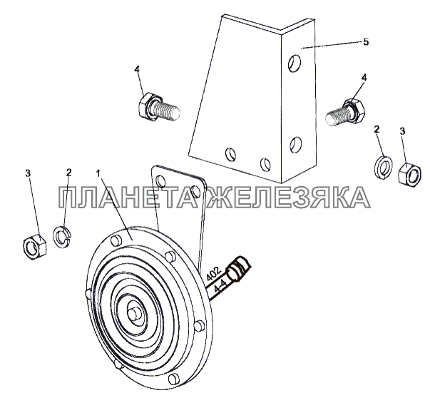 Установка сигнала МЗКТ-751652