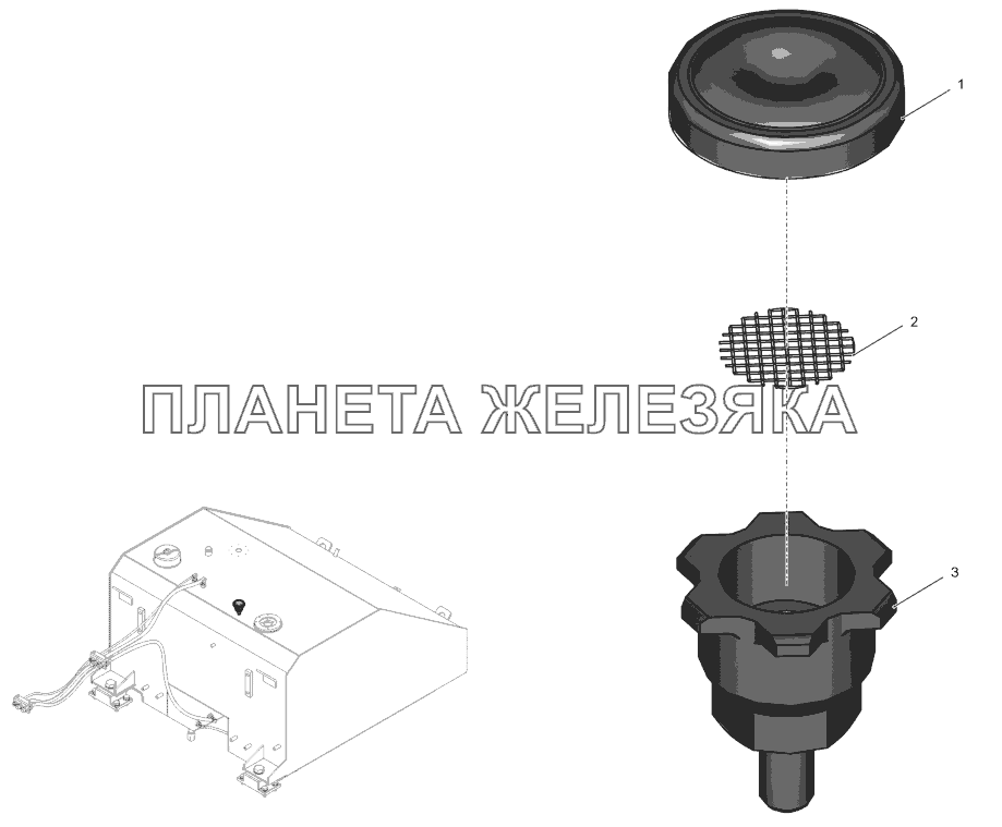 700.42.02.050 Сапун К-744Р3 