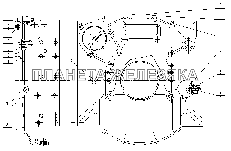 6cl280 2 двигатель