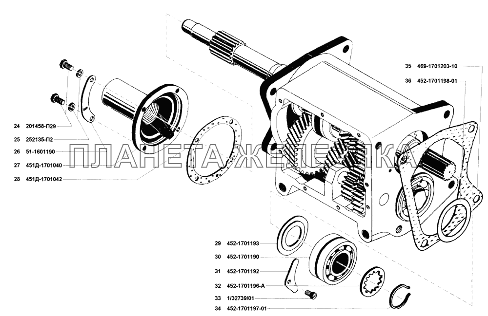 Коробка передач УАЗ-31514