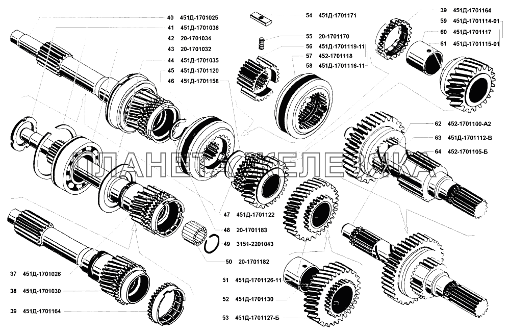 Коробка передач УАЗ-31519