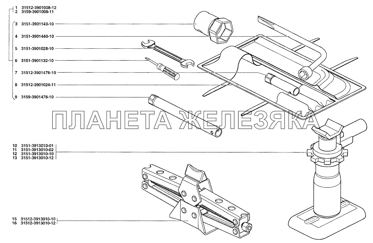 Домкрат от уаза принцип работы