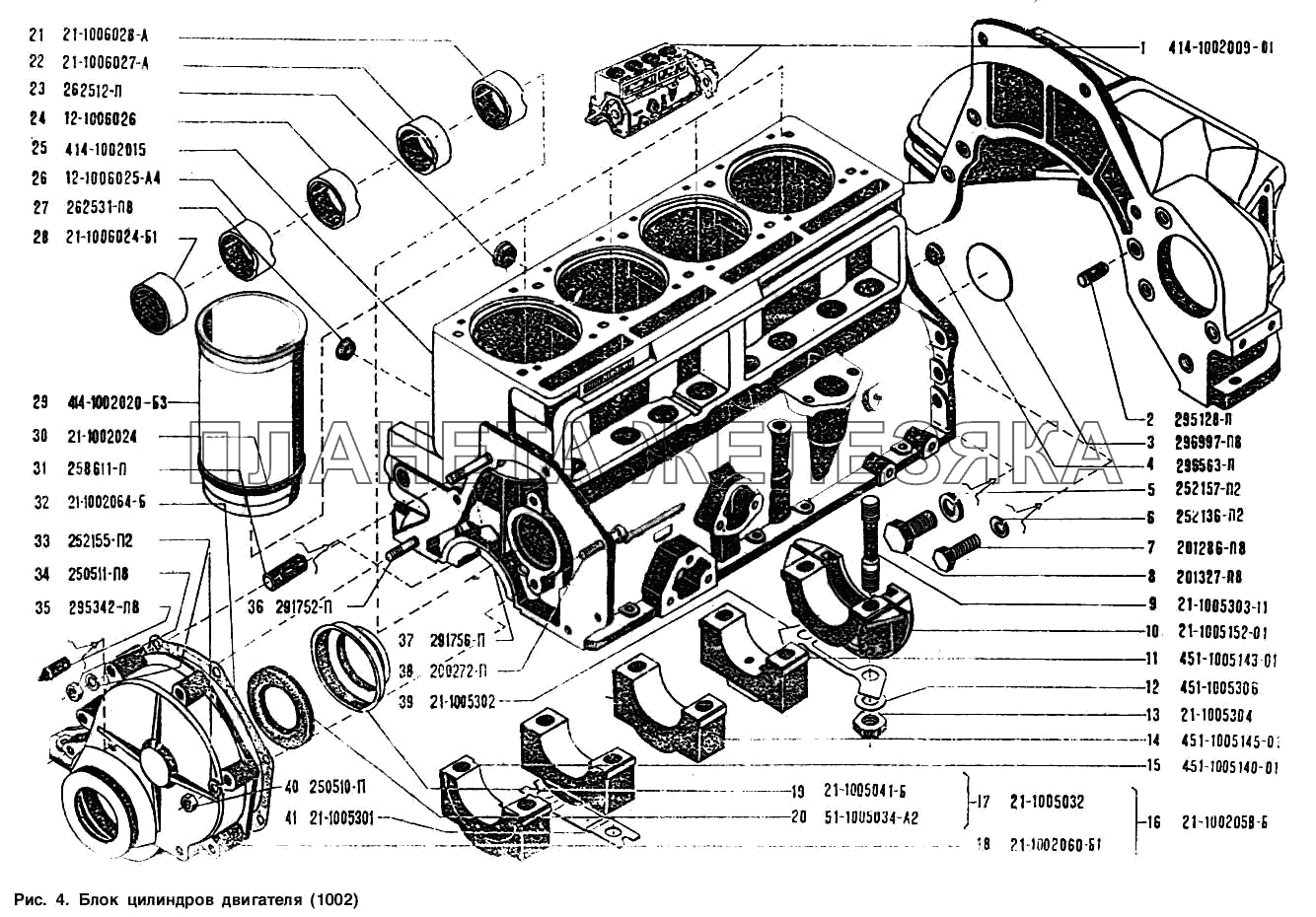 Блок цилиндров УАЗ-3151