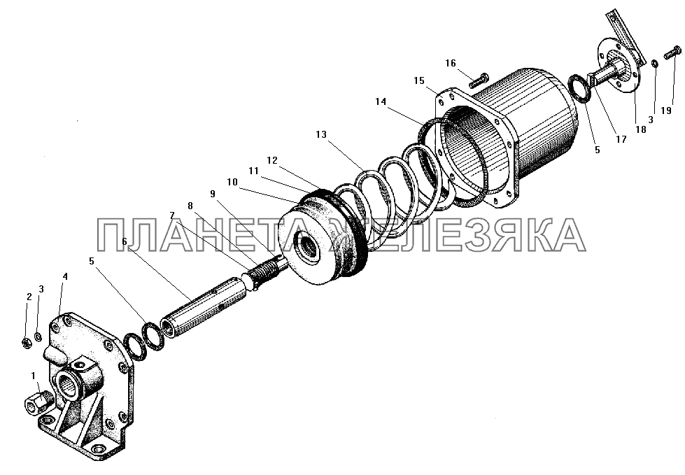 Камера тормозная УРАЛ-532301