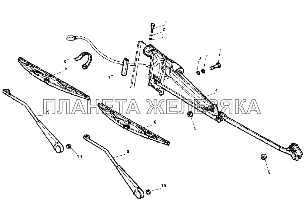 Стеклоочиститель УРАЛ-532301