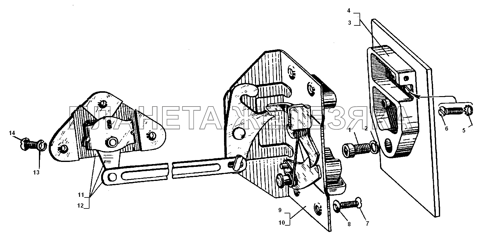 Дверь урал 4320