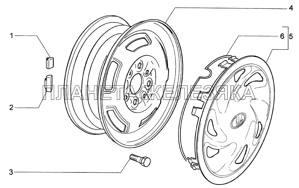 Колеса ВАЗ-1118 