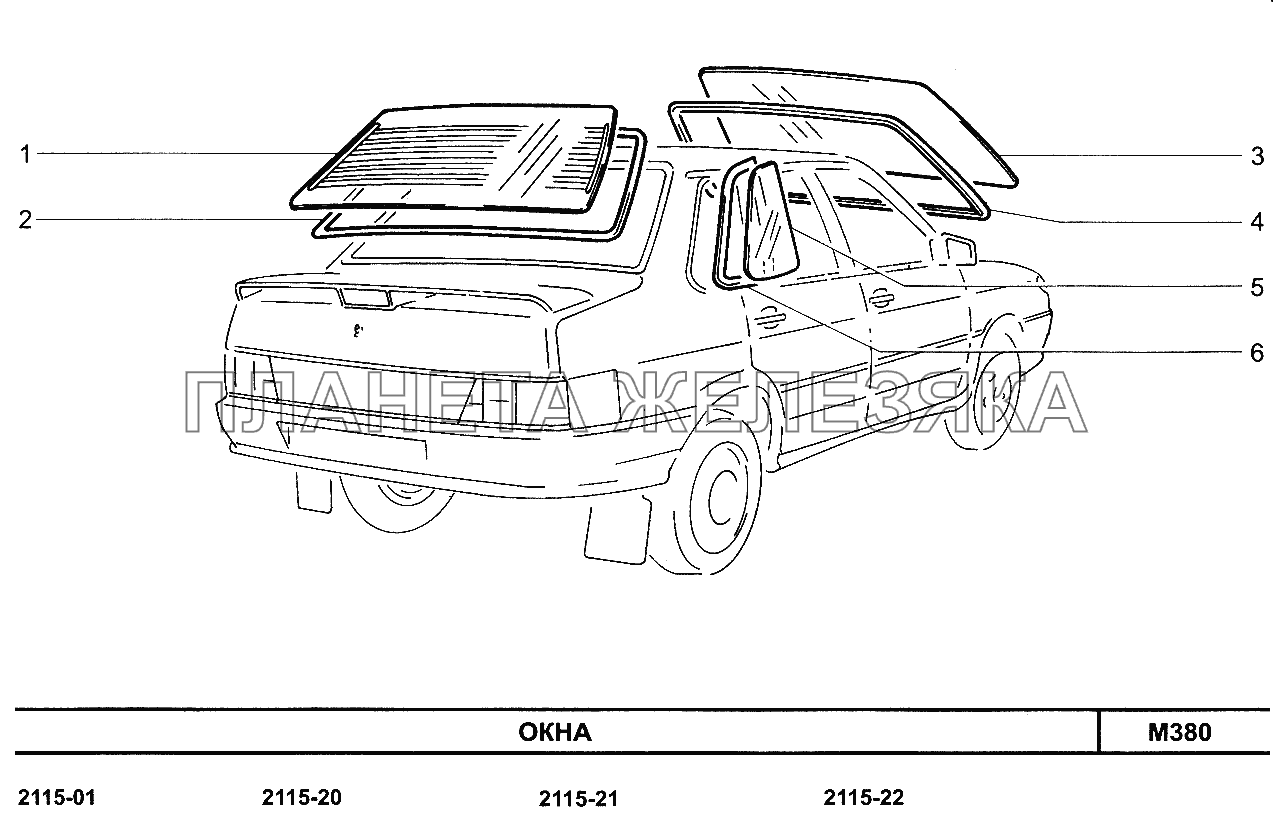 Окна ВАЗ-2115