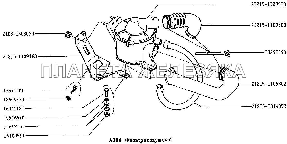 Фильтр воздушный ВАЗ-2131