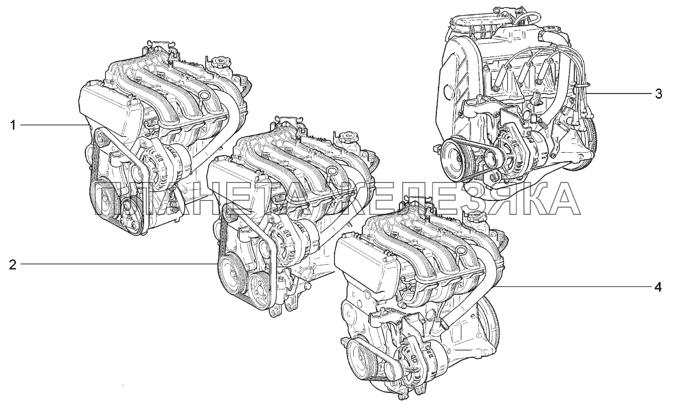 Двигатель ВАЗ-2170 