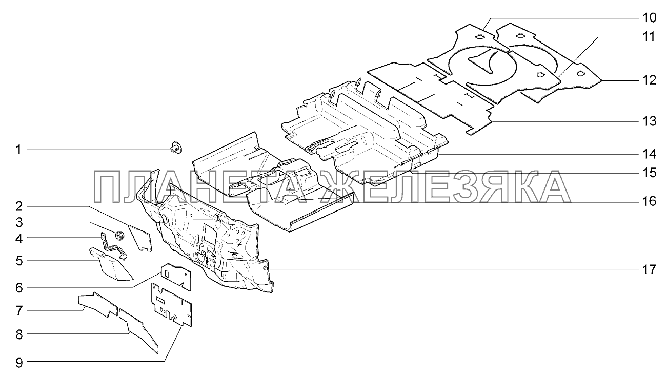 Шумоизоляция салона Lada Kalina 2192, 2194