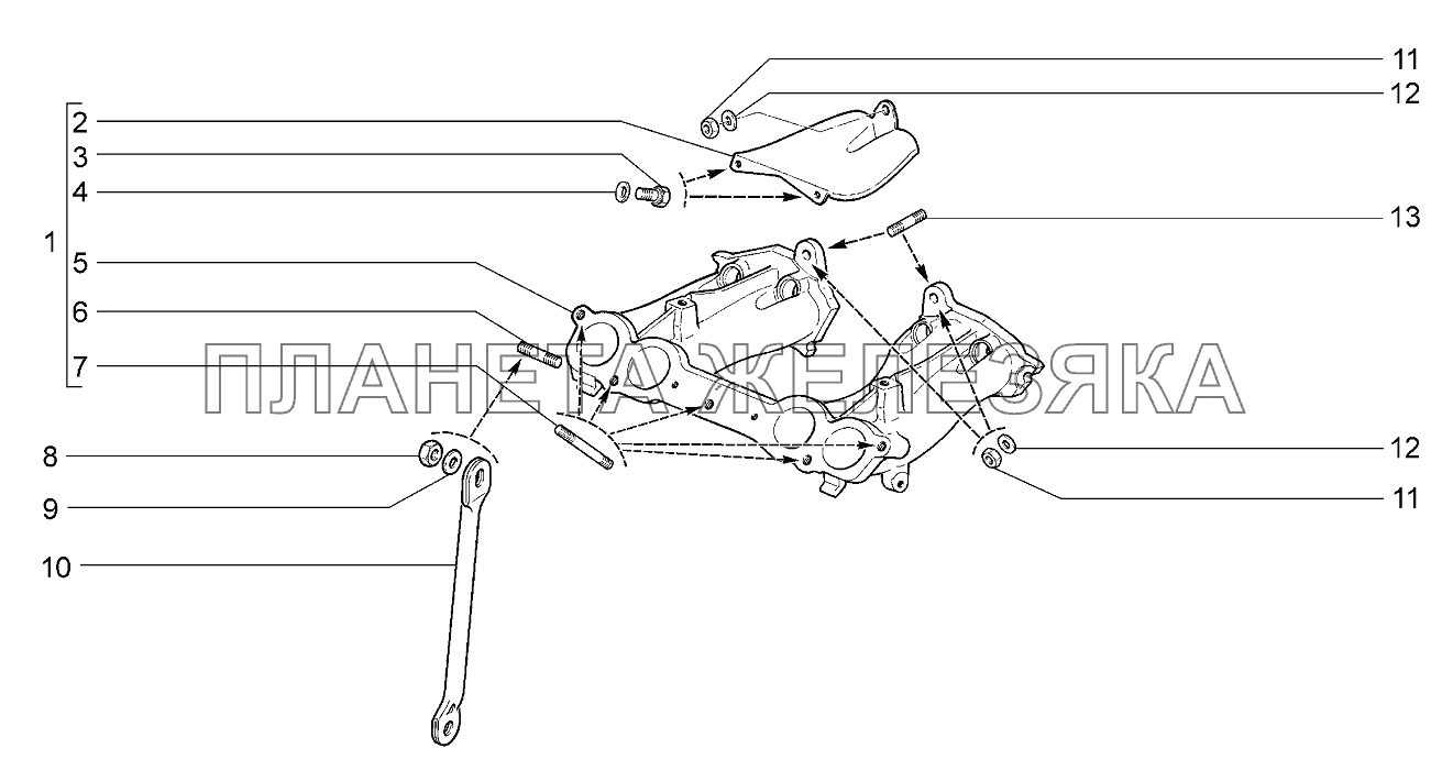 Труба впускная Lada Kalina 2192, 2194