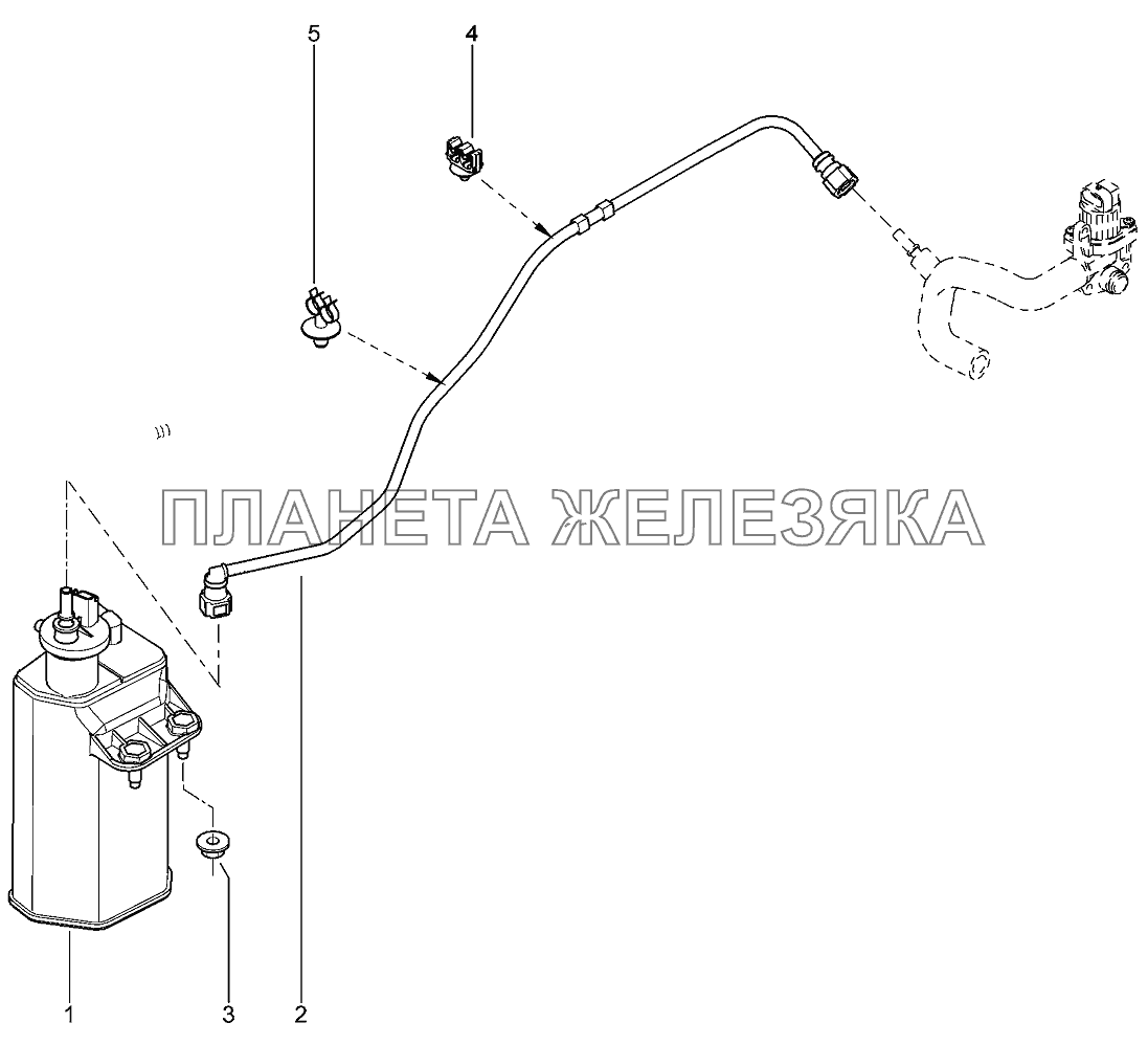 Адсорбер Лада Ларгус 4601