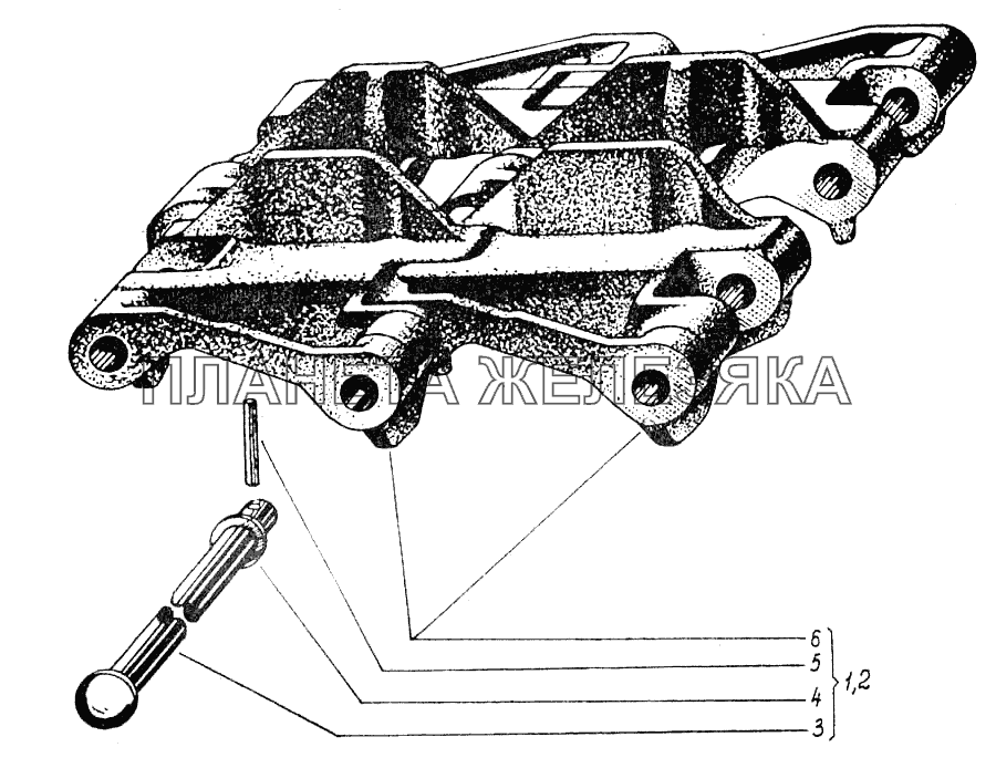 Гусеница ДТ-75МВ