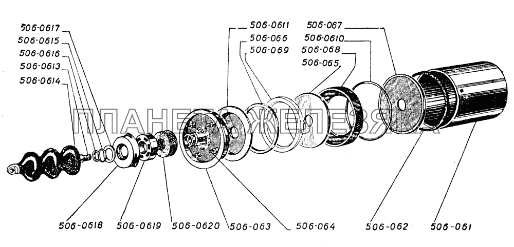 Бустер тормоза ЗИС-101