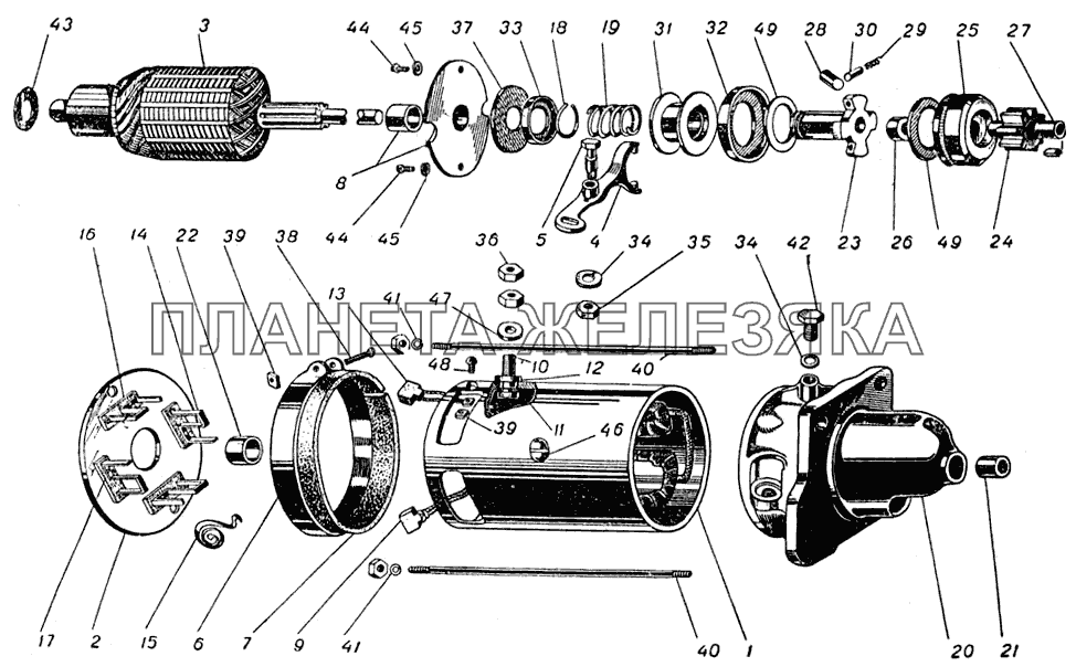 Стартер ЗИС-101