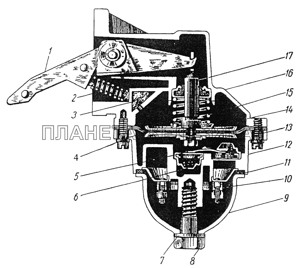 Насос бензиновый ЗИС-110