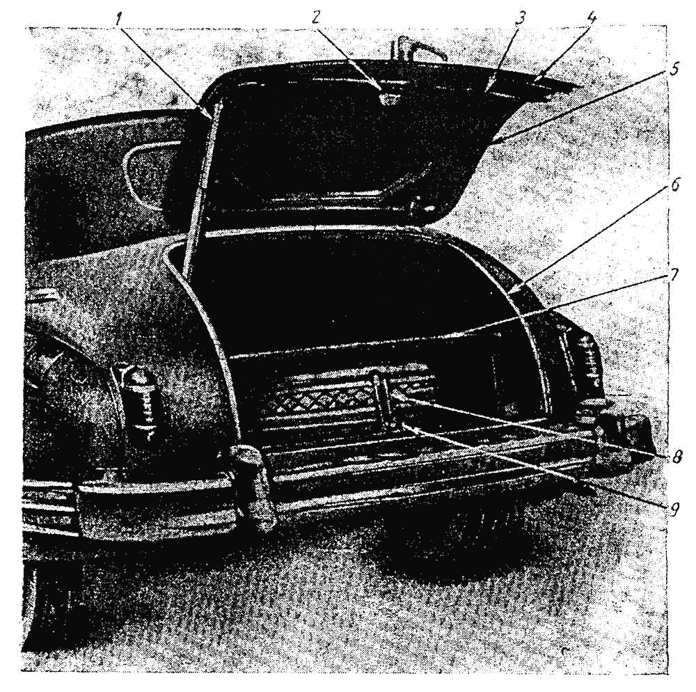 Задок кузова ЗИС-110