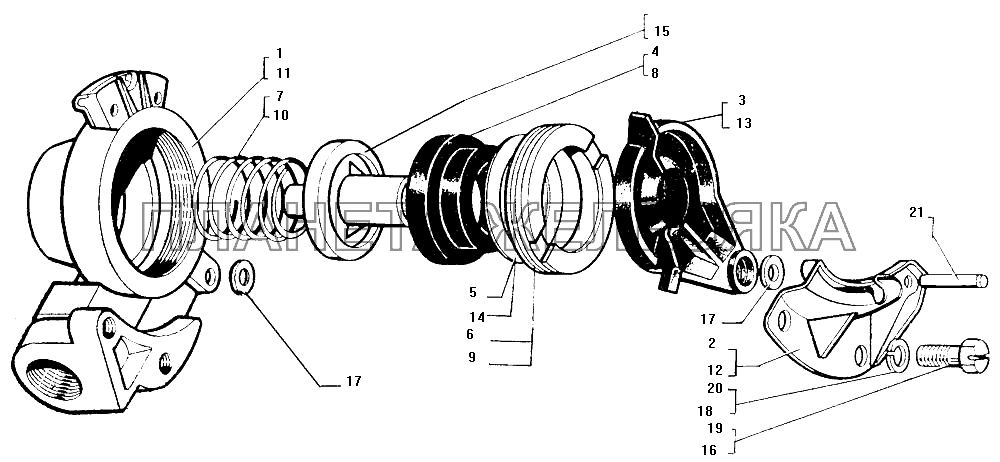 Головка соединительная ЗИЛ-130