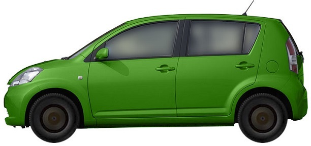 Диски на DAIHATSU Sirion/Storia M3 Hatchback (2005 - 2007)