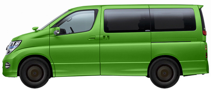 Диски на NISSAN Elgrand E51 (2002 - 2010)