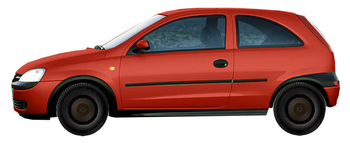 Диски на OPEL Corsa C F08. F68 3d (2000 - 2003)