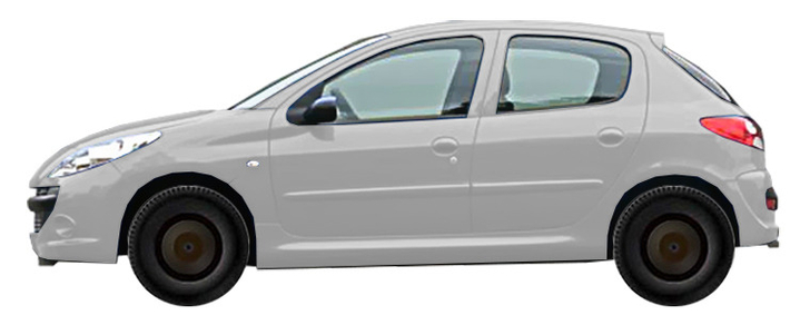 Диски на PEUGEOT 206+ 2A, 2J Hatchback 5d (2009 - 2012)