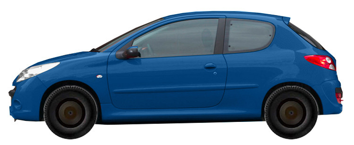 Диски на PEUGEOT 206+ 1.4 HDi FAP 2009