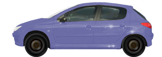 Диски PEUGEOT 206 2.0 16V (1998-2009) R17