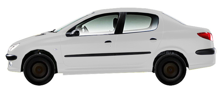 Диски на PEUGEOT 206 1.4 2007