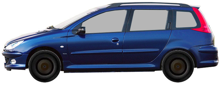 Диски на PEUGEOT 206 1.4 16V 2002